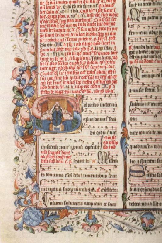 unknow artist Sarum Antiphoner